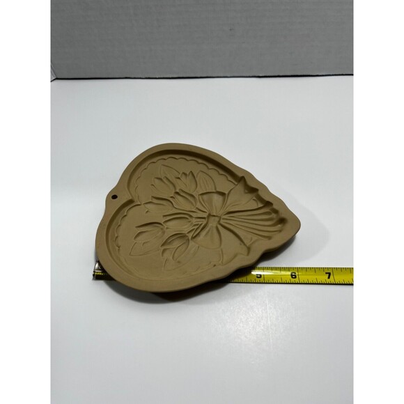 Hill Design Vintage Brown Bag Cookie Art Mold TULIP BOUQUET in HEART - 1989 - Picture 5 of 5